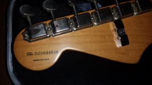 Fender Stratocaster American 2000, custom